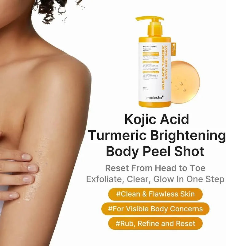 Medicube Body Peel Shot with Kojic Acid and Turmeric 280ML