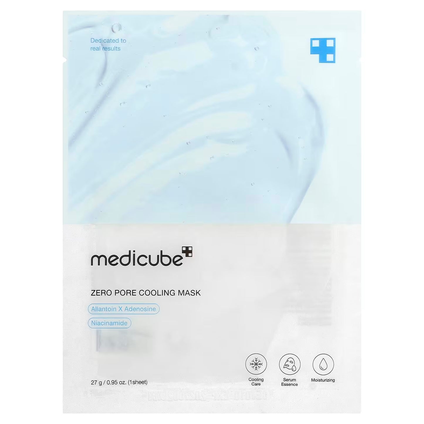 Medicube Zero Pore Cooling Mask 1 Sheet - With Niacinamide