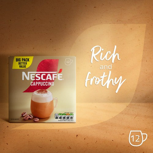 Nescafé Cappuccino - 12 Sachets