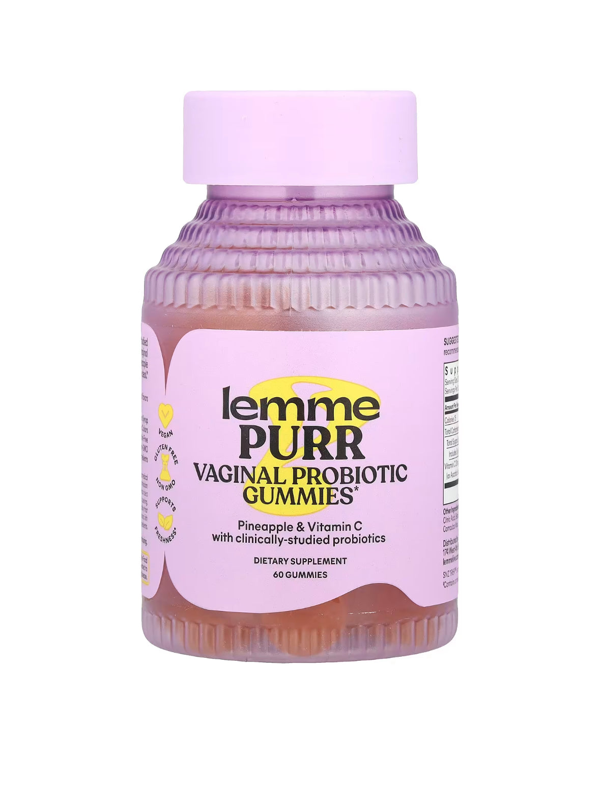 Lemme Purr Vaginal Probiotic Gummies