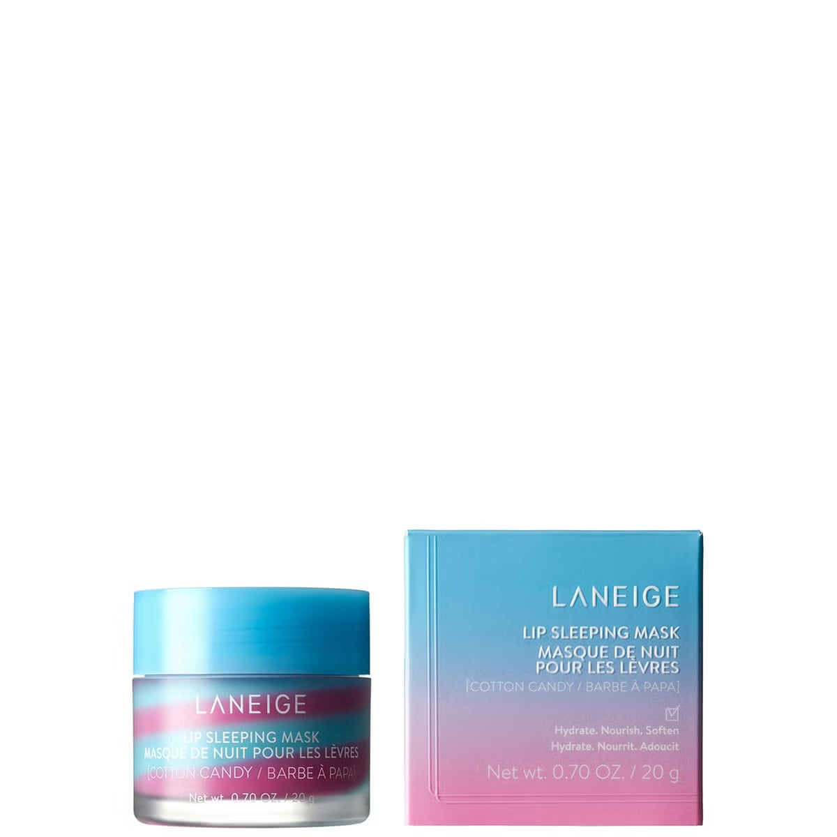 LANEIGE Lip Sleeping Mask - Cotton Candy 20G