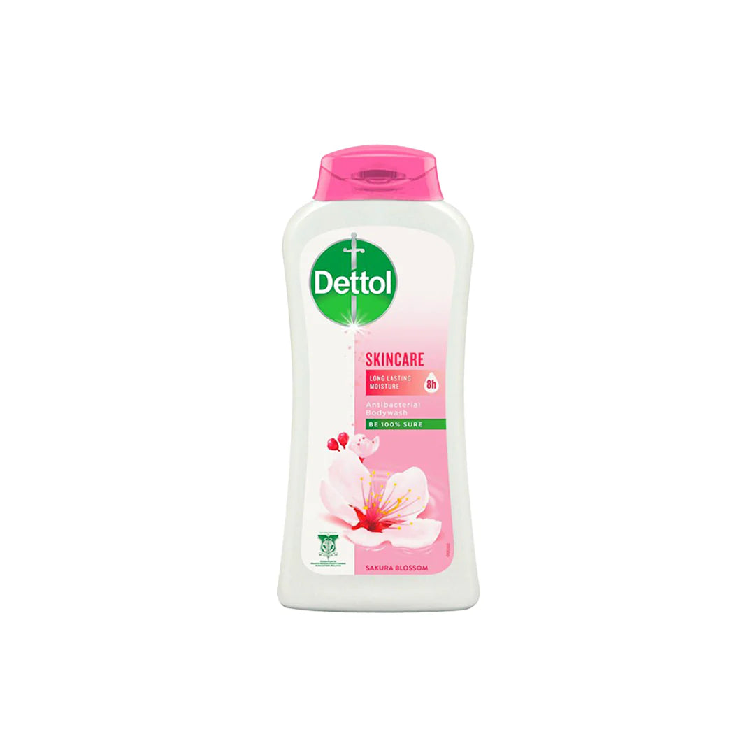 Dettol Skincare Antibacterial Body Wash – Rose & Sakura Blossom