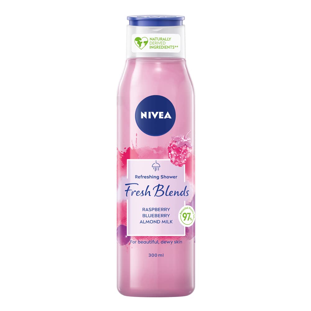 Nivea Fresh Blends - Raspberry, Blueberry & Almond Milk 300ML