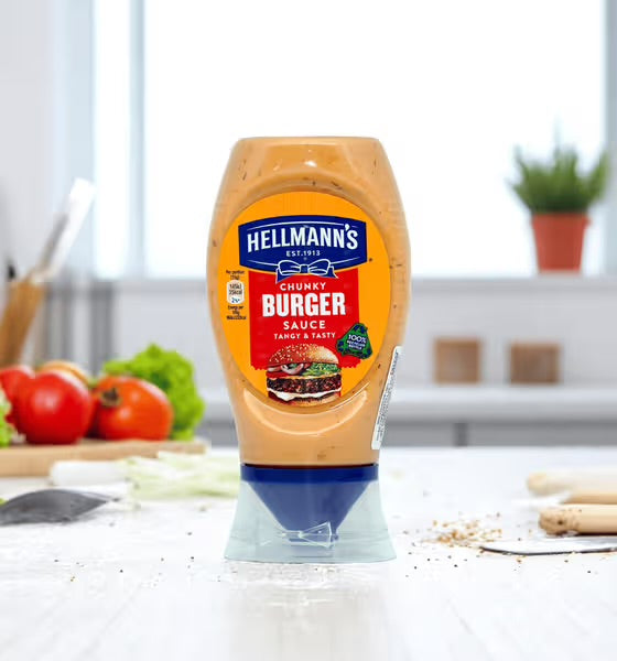 Hellmann's Chunky Burger Sauce 258G