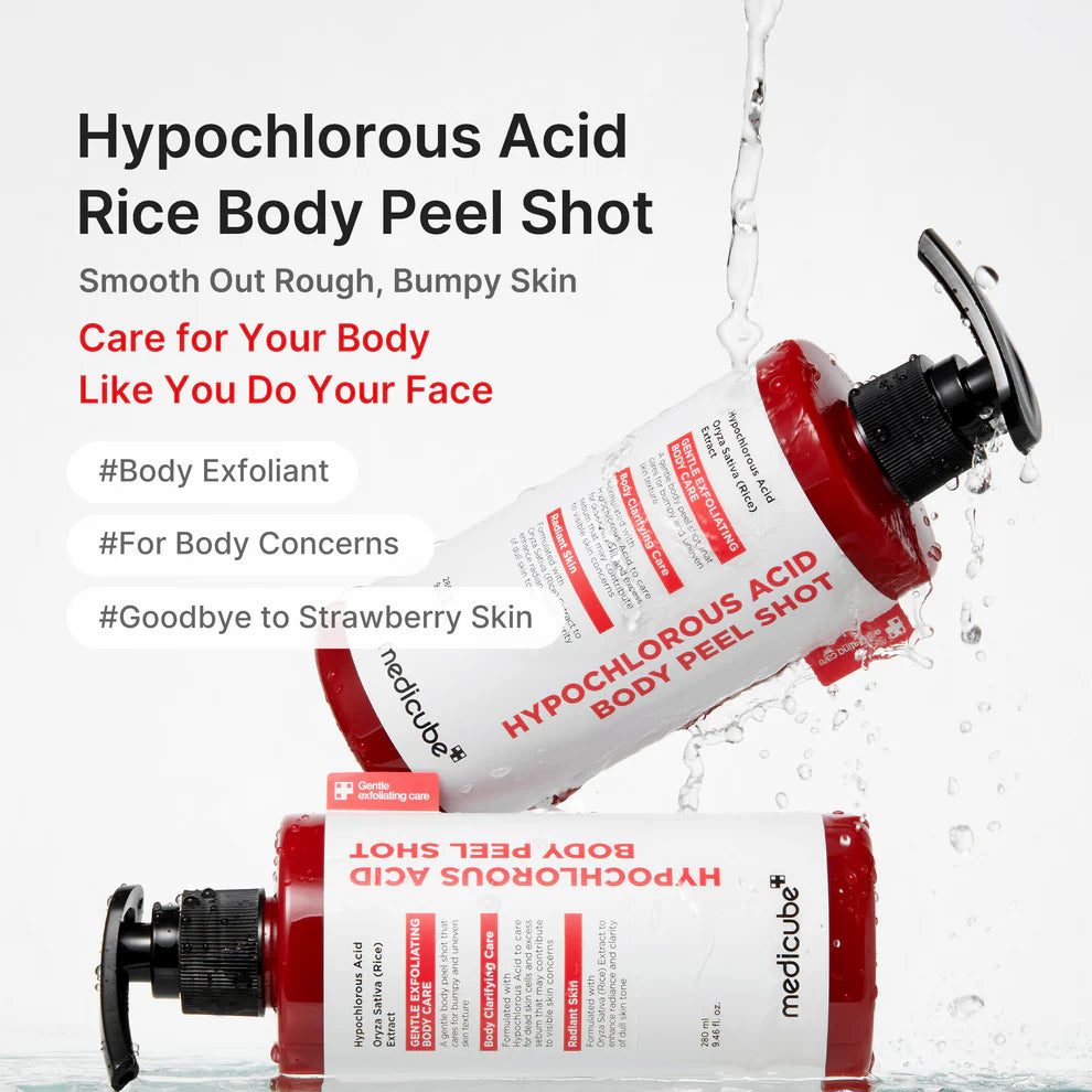 Medicube - Hypochlorous Acid Rice Body Peel Shot - 280ML
