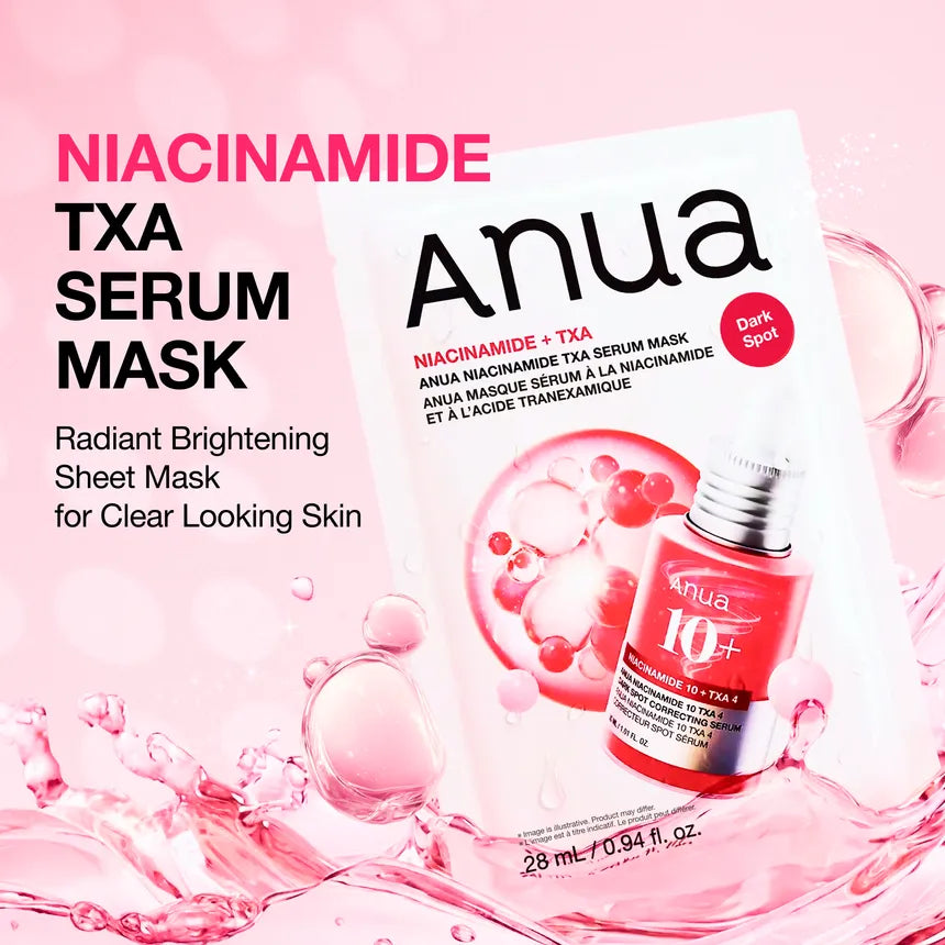 Anua Niacinamide Txa Serum Mask 28ml (Pre-Order, Delivery 13/08/26)