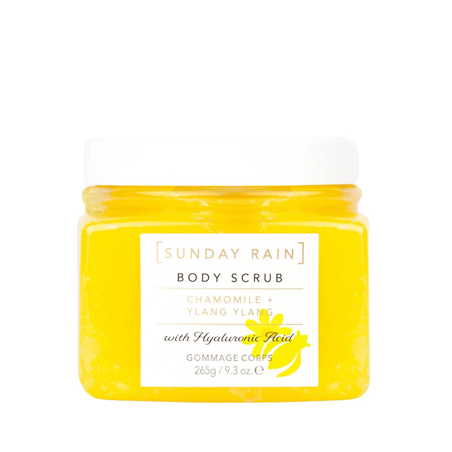 Sunday Rain Chamomile + Ylang Ylang With Hyaluronic Acid Body Scrub 265G