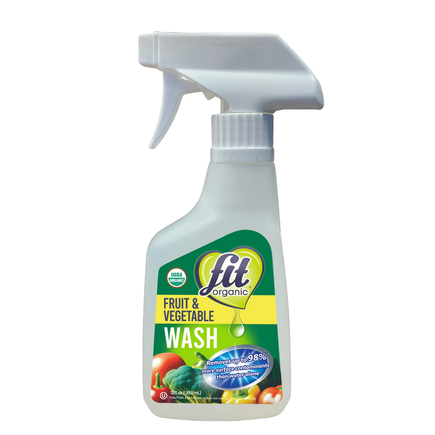 Fit Organic Fruit & Vegetable Wash 353ML