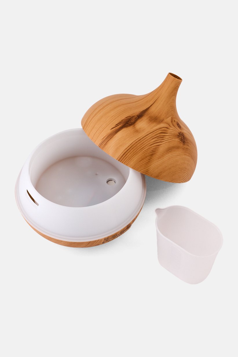 Bluzen - Alpine Aromatherapy Led Color Changing Oil Diffuser Sets 300 ml, Beige