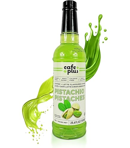 Cafe Plus - Sugar Free Pistachio Flavoured Syrup 750ML