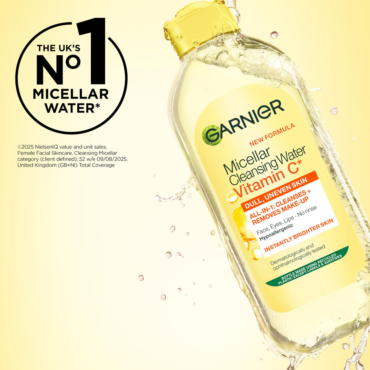 Garnier SkinActive Micellar Vitamin C Cleansing Water 400ml