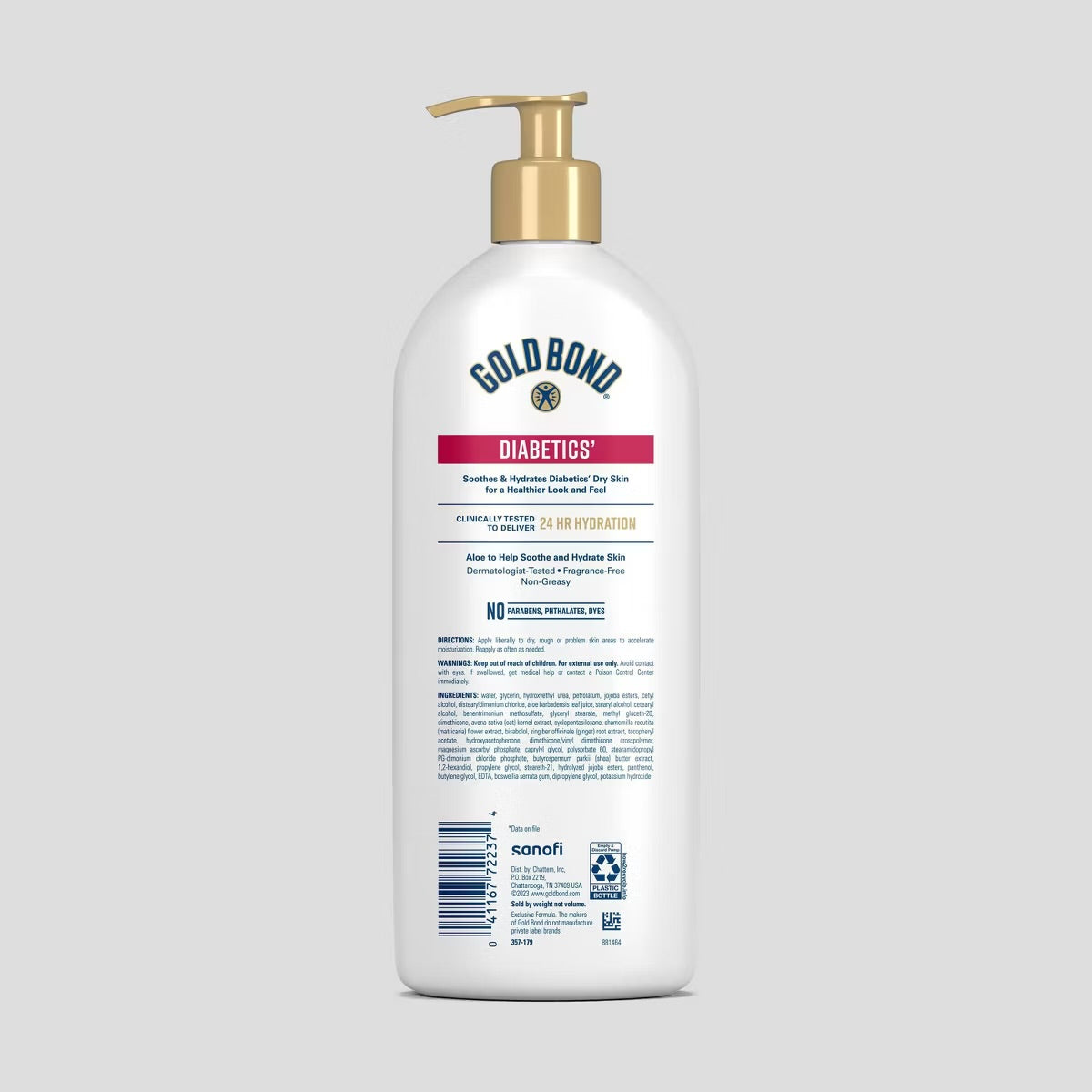 Gold Bond - Diabetic Body Lotion for Dry Skin 368G
