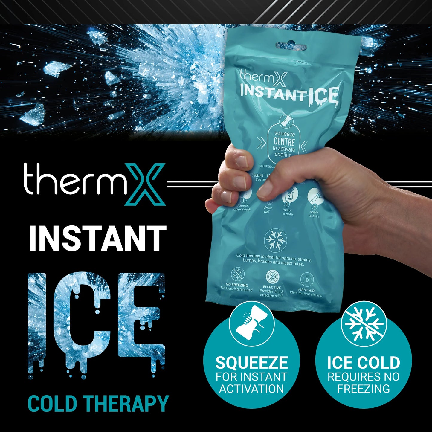 ThermX Instant Ice Pack 2 Pack