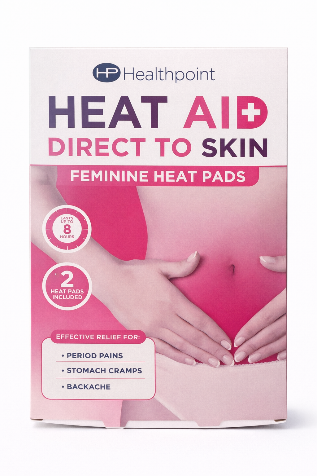 Healthpoint - Feminine Direct To Skin Heat Pads 2 Pack