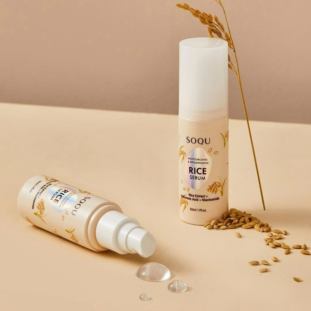 SOQU - Moisturizing & Brightening Rice Serum - 50ML
