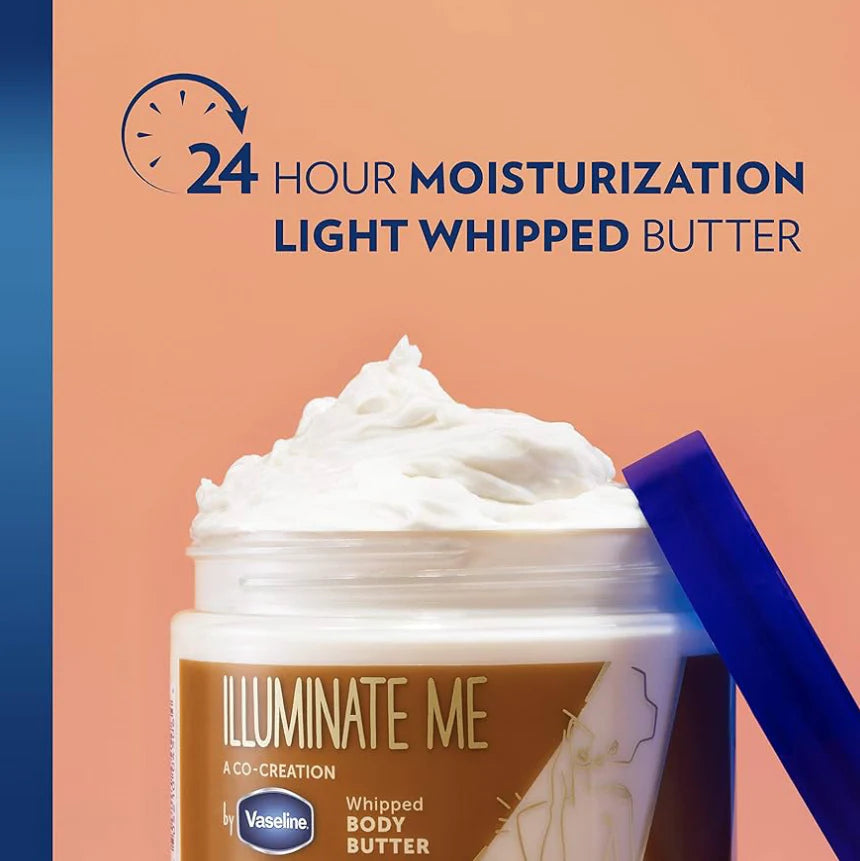 Vaseline Illuminate Me Whipped Body Butter 325ml