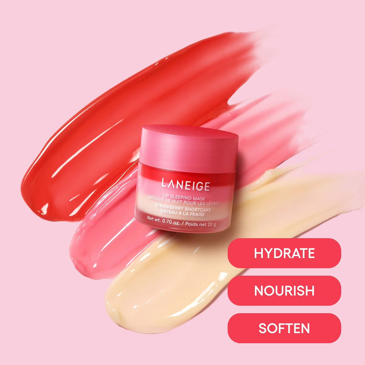 LANEIGE Lip Sleeping Mask – Strawberry Shortcake 20G