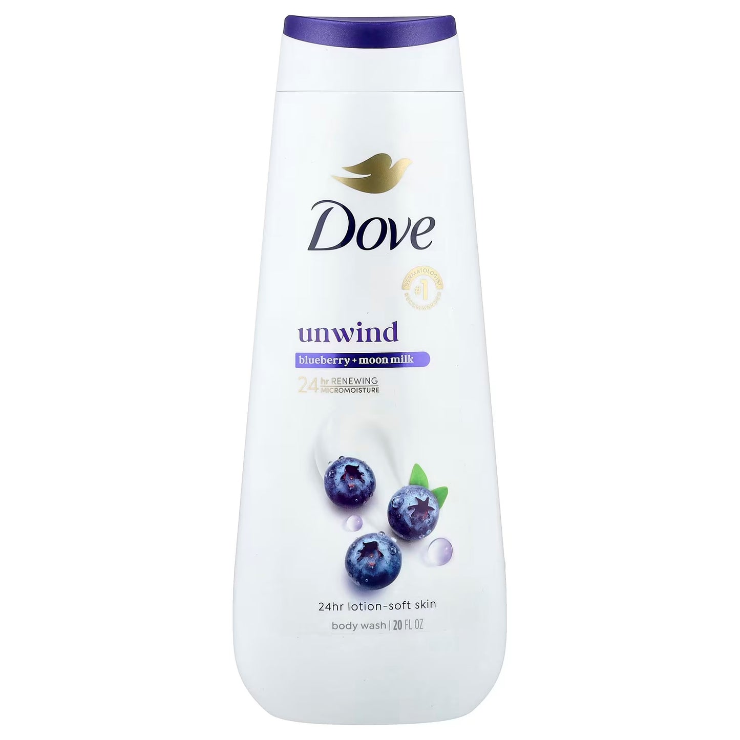 Dove - Unwind Blueberry & Moon Milk 20oz