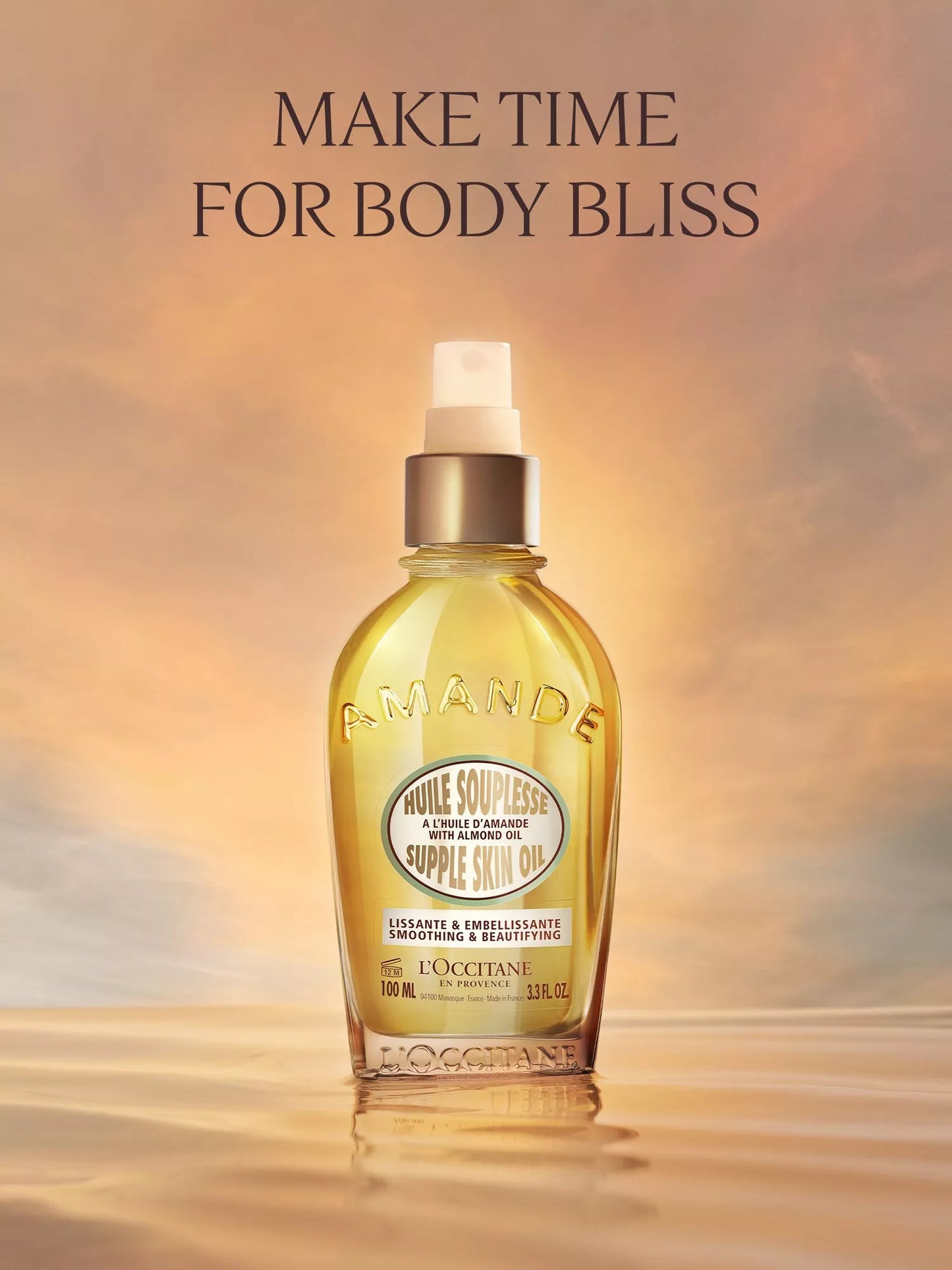 L'Occitane Almond Supple Skin Oil 100ML