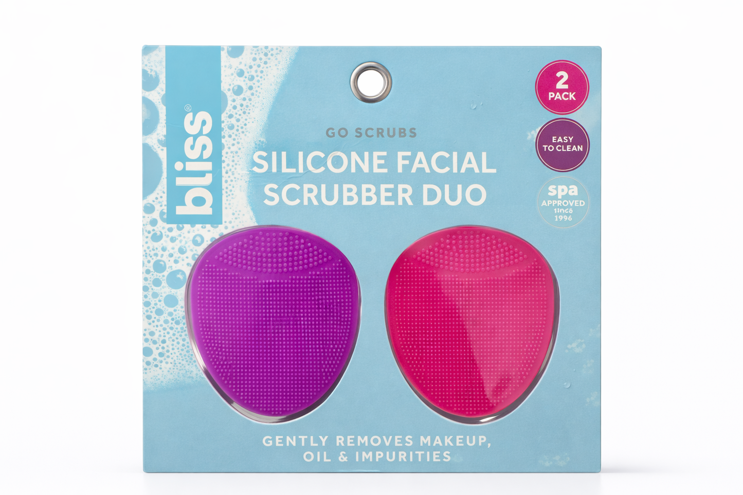 Bliss Silicone Facial Scrubber Duo