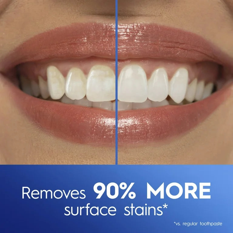 Crest 3D White Advanced Radiant Mint Teeth Whitening Toothpaste - 3.3 oz