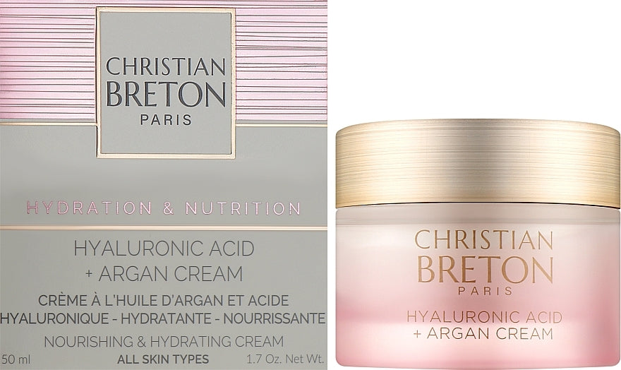 Christian Breton Hyaluronic Acid + Argan Cream 50ML
