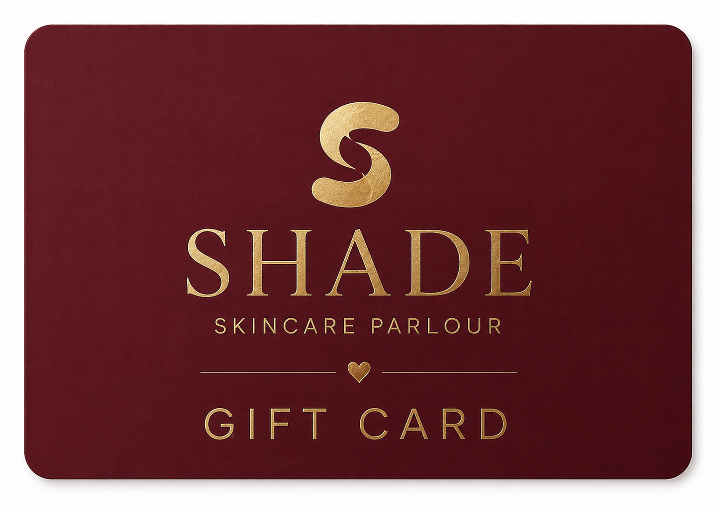 Shade Skincare Parlour Gift Card