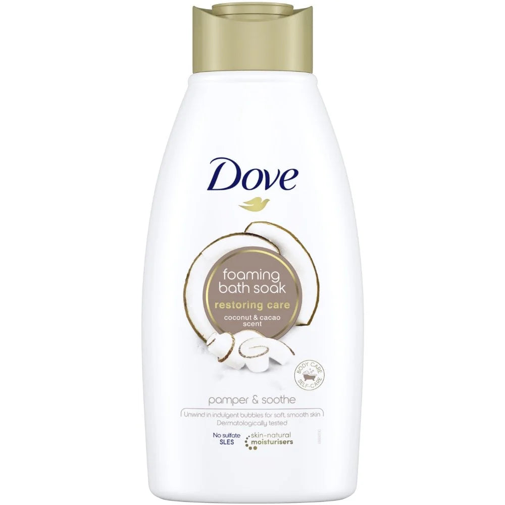 Dove Restoring Care Bath Soak Coconut and Cacao 450ml