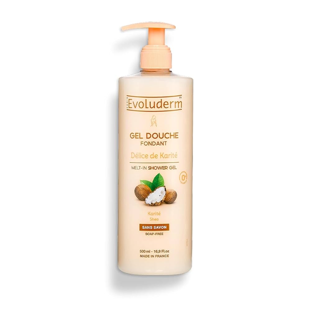 Evoluderm Melt-In Shea Butter Shower Gel