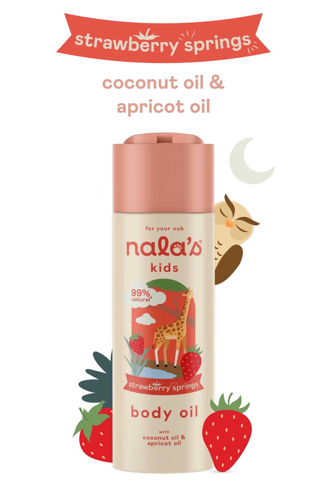 Nala’s - Strawberry Springs Body Oil 200ML