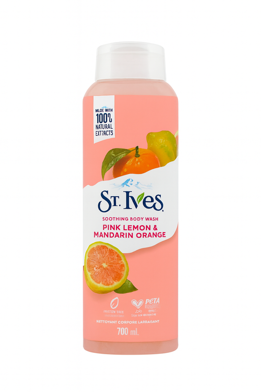 St. Ives Soothing Body Wash – Pink Lemon & Mandarin Orange 700ML
