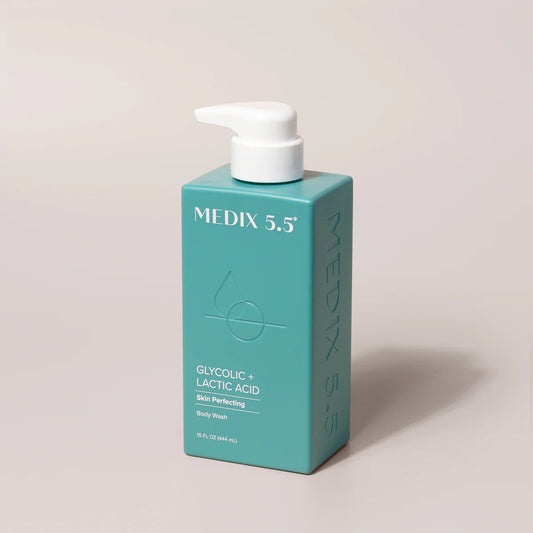 Medix 5.5 Glycolic Acid + Lactic Acid Body Wash 444ML