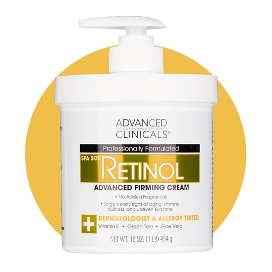Advanced Clinicals Retinol Cream 454G