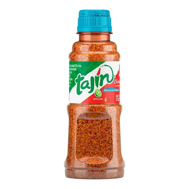 Tajin Clásico Reduced Sodium Seasoning, Mexican Chili Lime Seasoning 5 oz