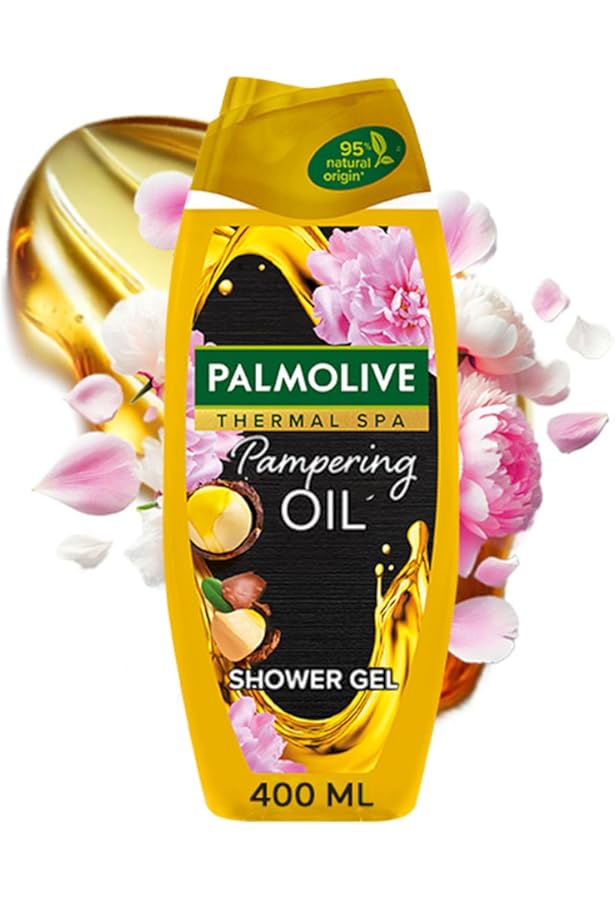 Palmolive Pampering Oil With Macadamia Oil Shower Gel - 400ML