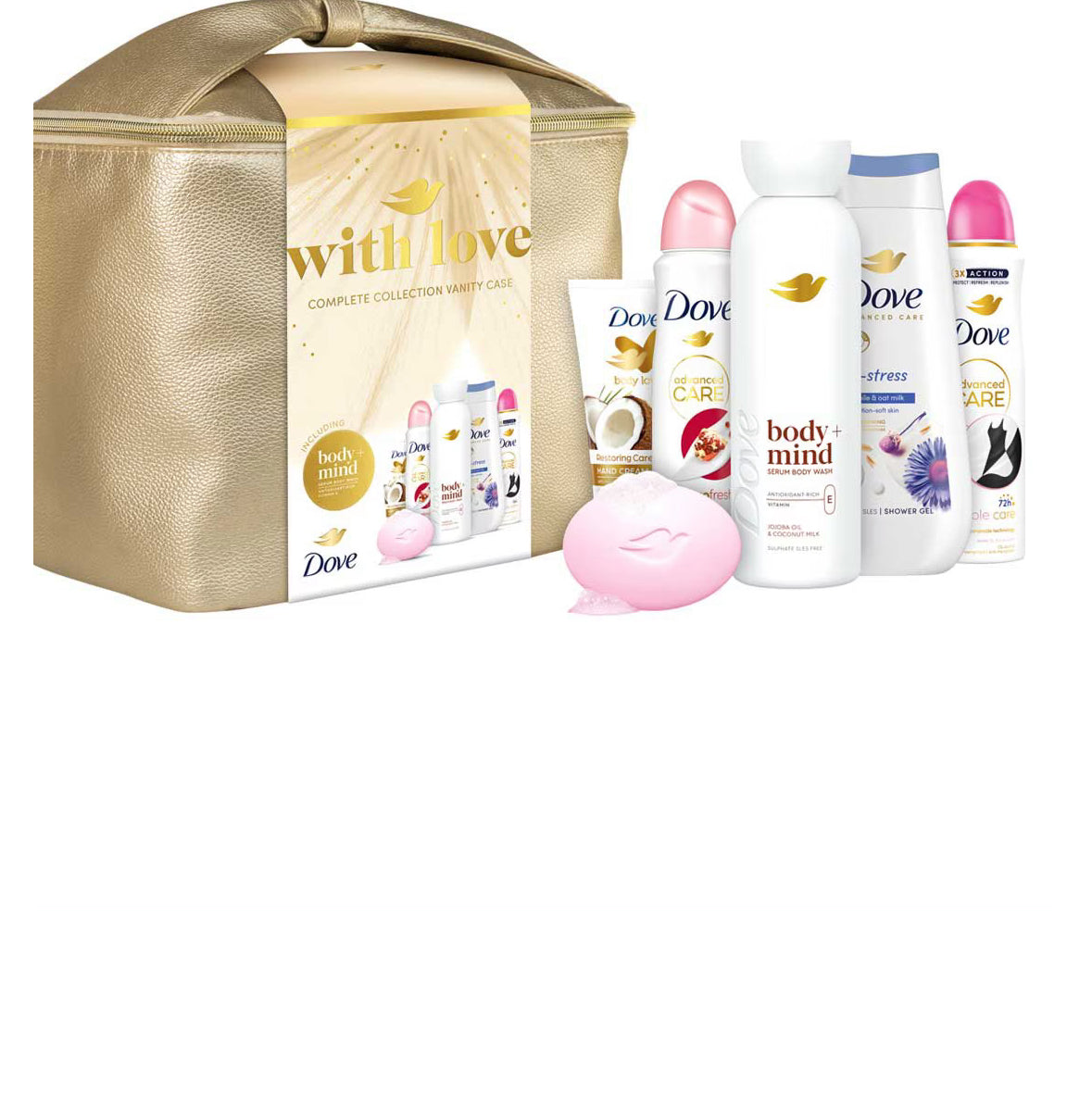 Dove With Love Complete Collection Vanity Case Gift Set