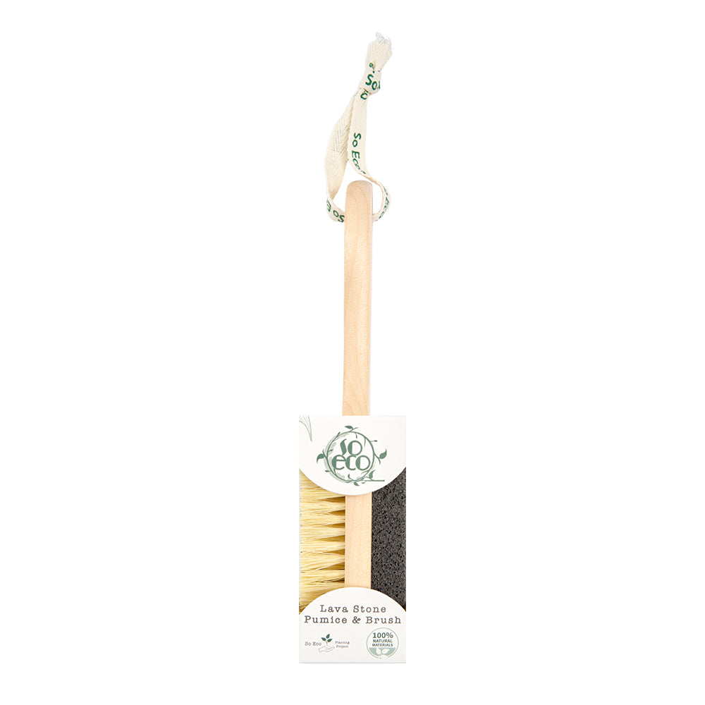 So Eco Lava Stone Pumice & Brush