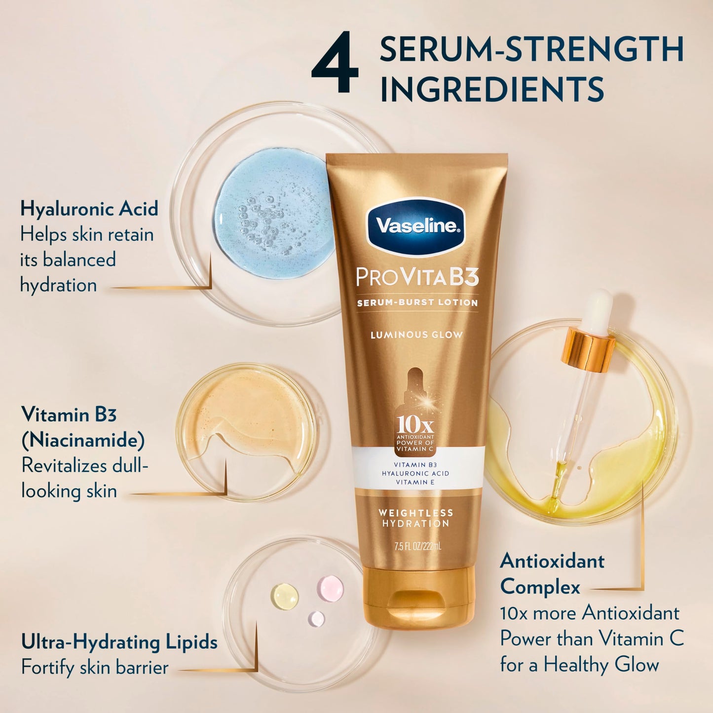 Vaseline ProVita B3 222ML