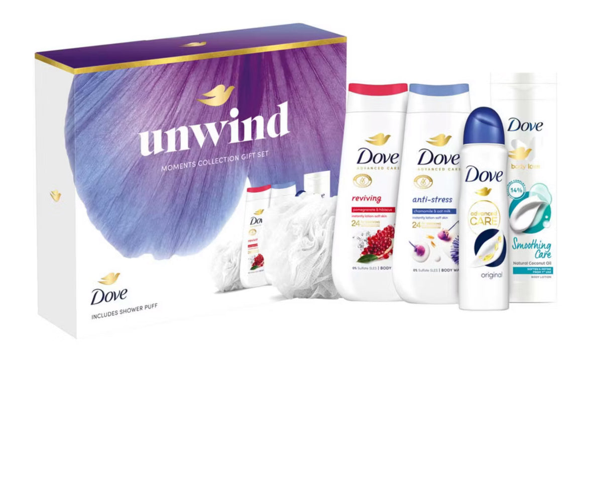 Dove Unwind Moments Collection Gift Set