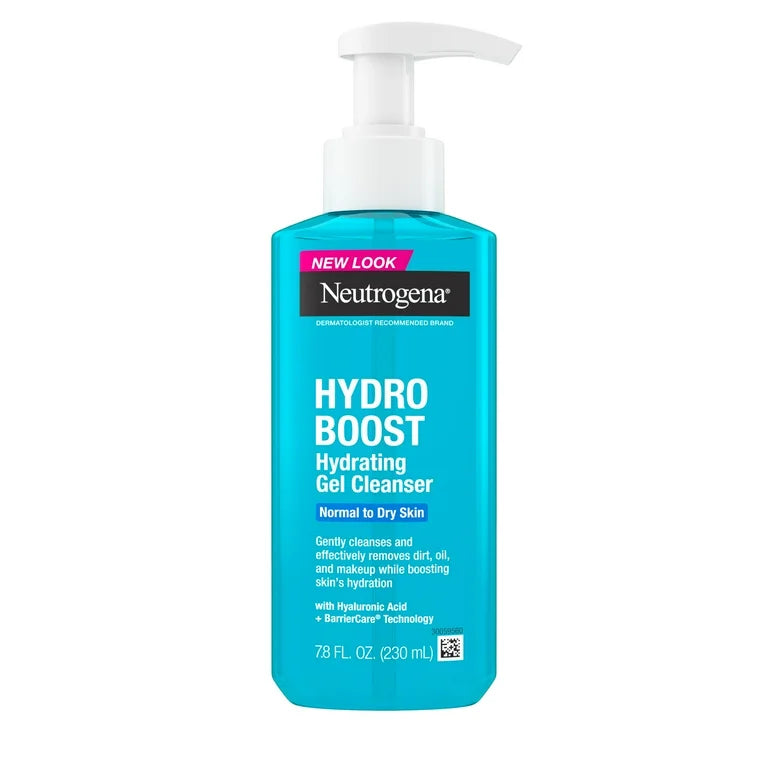 Neutrogena Hydro Boost Hydrating Hyaluronic Acid Gel Facial Cleanser and Face Wash - 7.8 oz