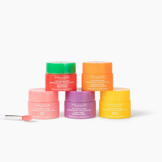 RUBY & MILLIE
MINI LIP SLEEPING MASKS - 5-PACK