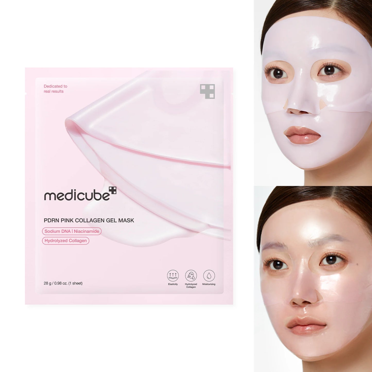 Medicube PDRN Pink Collagen Gel Masks 28G