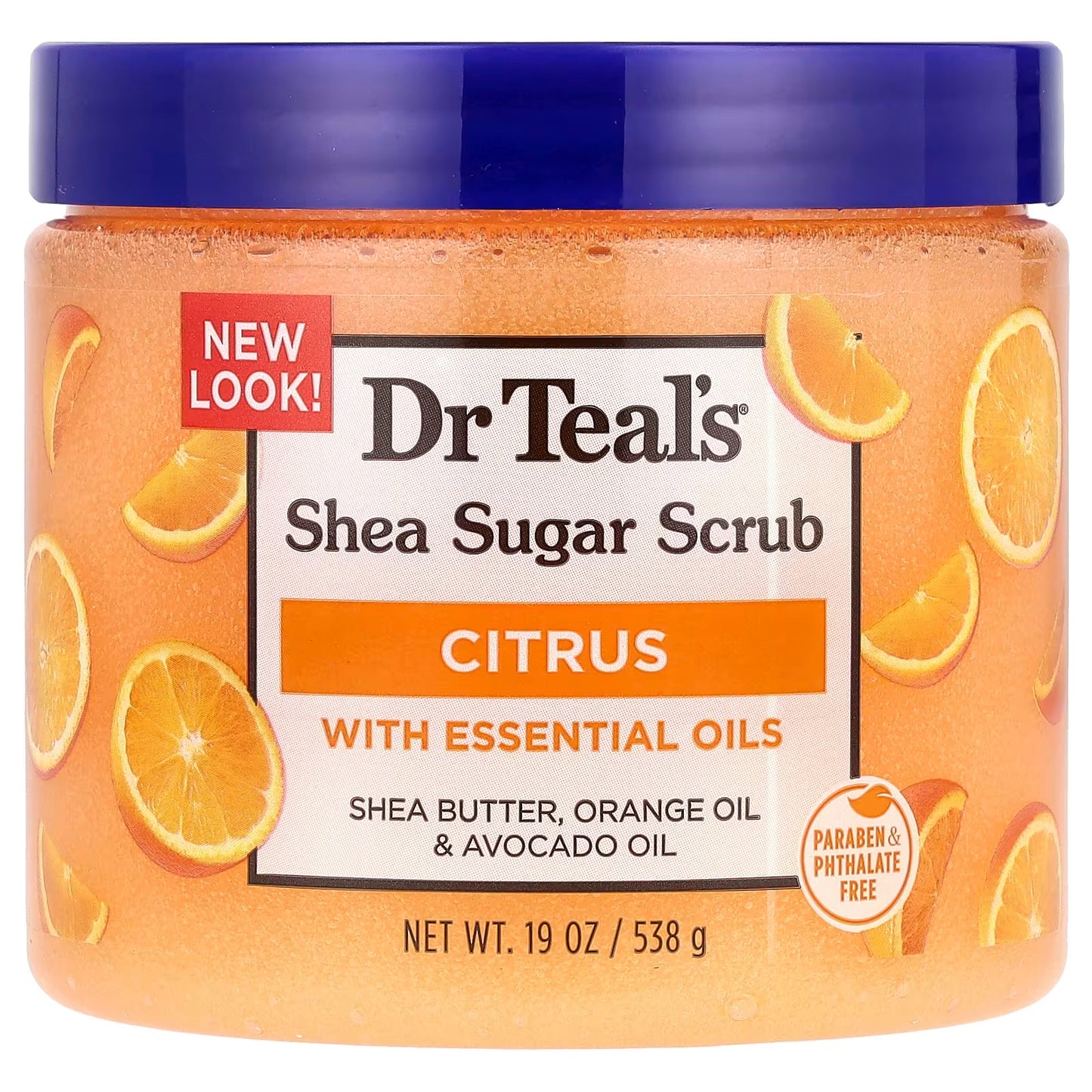 Dr Teal’s Shea Sugar Scrub - Citrus 538G