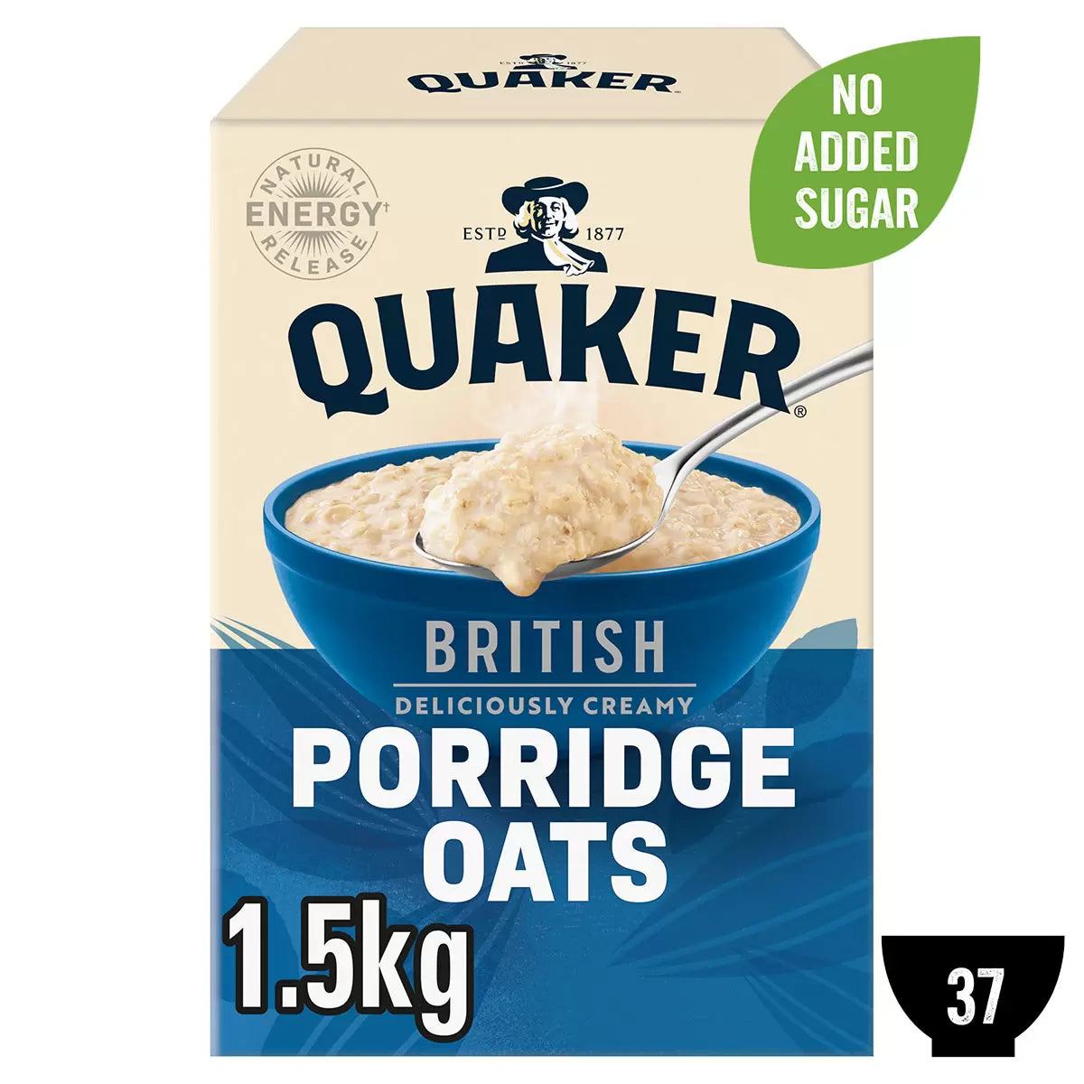 Quaker Rolled Oats - 1.5kg