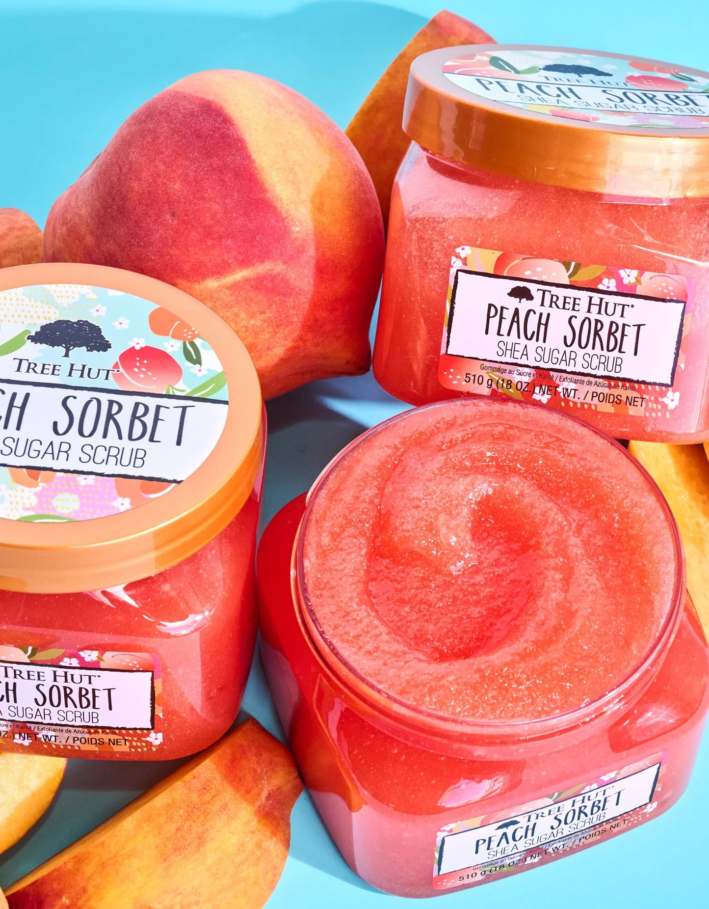 Tree Hut Peach Sorbet 510G