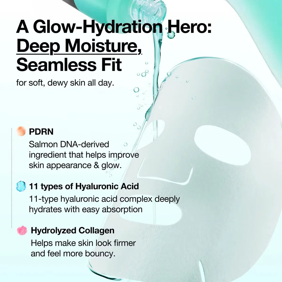 Anua PDRN Hyaluronic Acid Capsule Serum Mask 23ml (Pre-Order, Delivery 13/08/26)