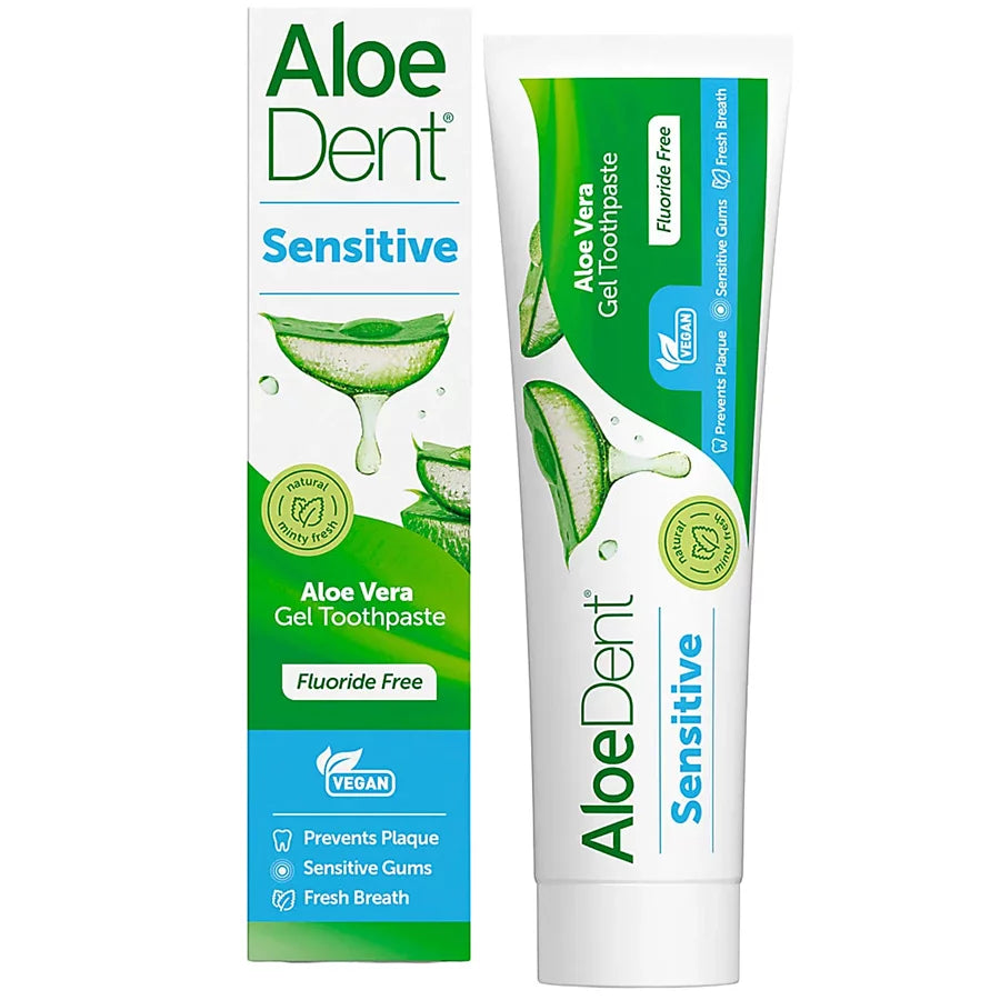 Aloe Dent Sensitive Toothpaste Fluoride Free - 100ML