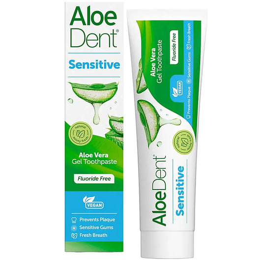 Aloe Dent Sensitive Toothpaste Fluoride Free - 100ML