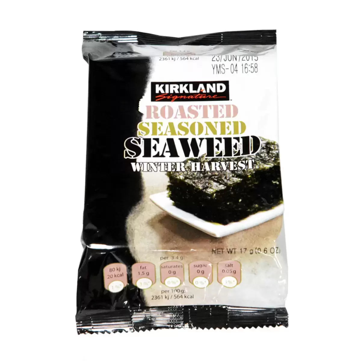Kirkland Signature Roasted Seasoned Seaweed 17G
