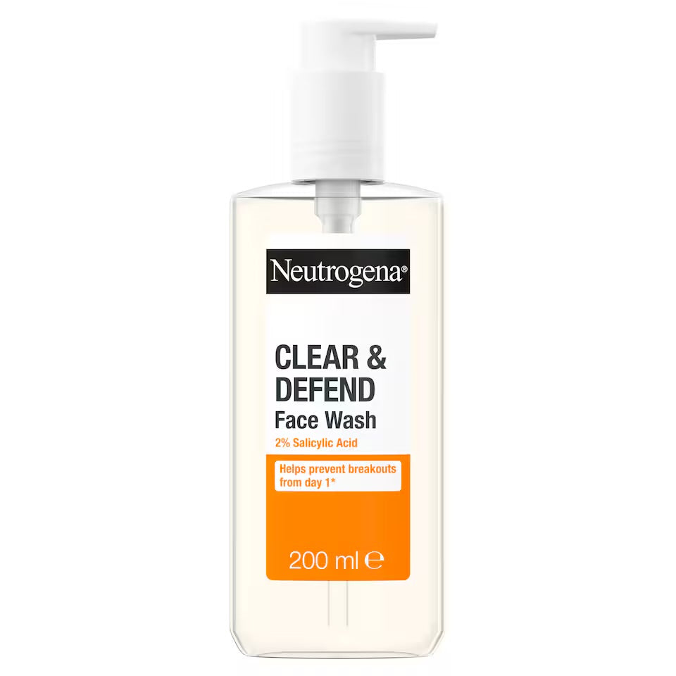 Neutrogena Clear & Defend Facial Wash 200ML